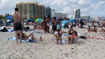 Beautiful day at south beach Miami walk   beach walk 2023