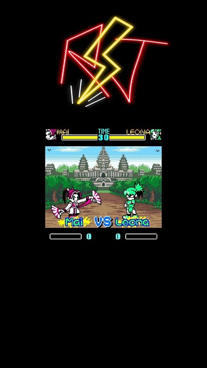 SNK Gals Fighters - Mai Q.O.F. Mode #3 #kof #snkgames #waifus #fightinggame RJ ANDA #neogeopocket