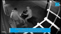 Violento ataque de motochorros en La Plata para robarle la campera a un joven