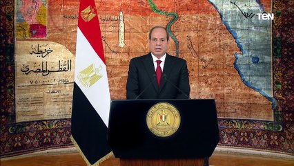 السيسي: أؤمن بأن هذا الجيل من شعب مصر هو الأقدر على تحمل مسؤولية بناء الوطن