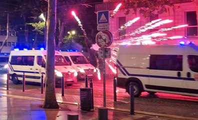 Marseille : les images des affrontements de la nuit dernière dans le centre ville