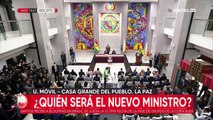 Luis Arce vuelve a designar a Del Castillo como ministro de Gobierno