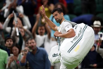 Djokovic thrashes tennis star in Wimbledon preparation