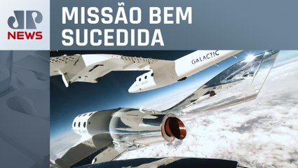 Virgin Galactic faz primeiro voo comercial ao espaço