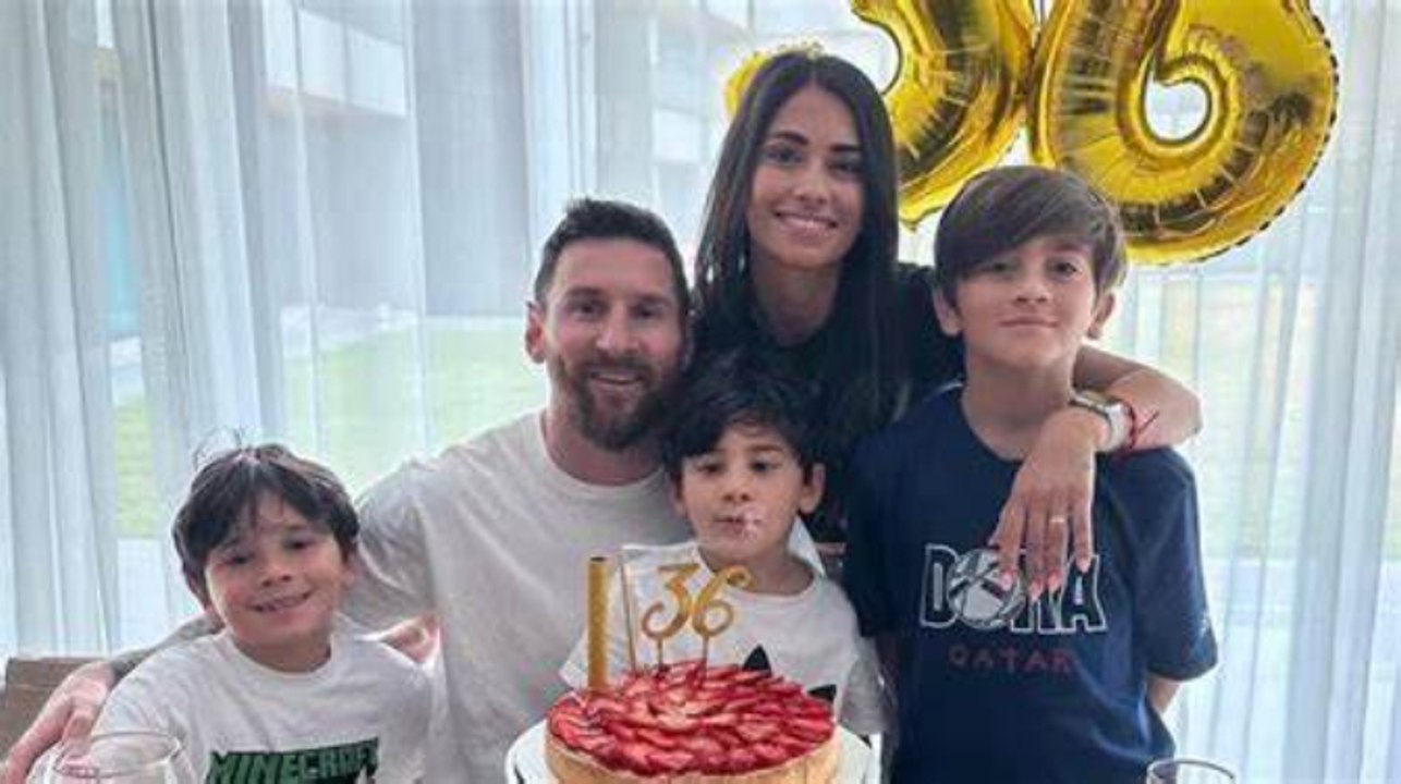 El cumple Messi
