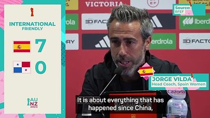 Vilda looks back at journey after completing 100 games as Spain boss