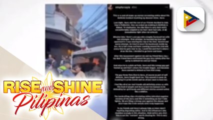 Aktor na si Awra, inaresto matapos masangkot sa rambulan sa isang bar sa Makati City