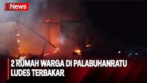 2 Rumah di Palabuhanratu Sukabumi Ludes Terbakar