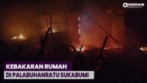 2 Rumah di Sukabumi Ludes Terbakar, Diduga Korsleting Listrik