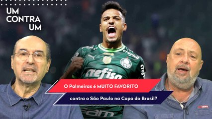 "NÃO! A LÓGICA NÃO É ESSA! O Palmeiras pra mim..." OLHA esse DEBATE sobre "VINGANÇA" com o São Paulo
