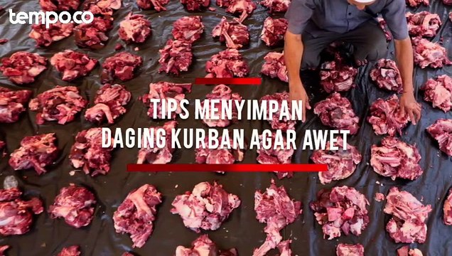 Tips Menyimpan Daging Kurban agar Tetap Awet dan Bergizi
