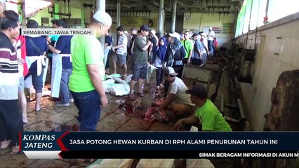Jasa Potong Hewan Kurban di RPH Alami Penurunan Tahun Ini