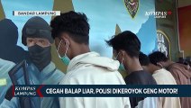 Cegah Balap Liar, Polisi Dikeroyok Geng Motor!