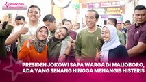 Presiden Jokowi Sapa Warga di Malioboro, Ada yang Senang hingga Menangis Histeris