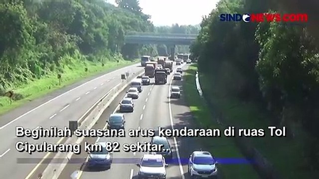 Arus Lalin di Tol Cipularang Padat pada Hari Ketiga Libur Panjang Iduladha