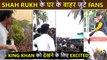 Shah Rukh Khan's Fan Gather Outside 'Mannat' On Occasion Of Eid al-Adha 2023 | Fans Go Crazy Moments