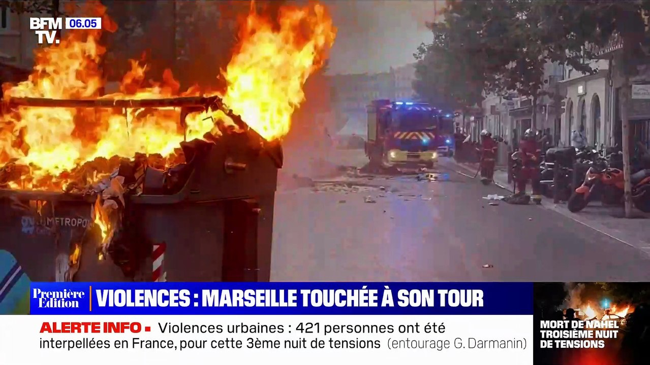 Nahel : Pour la première fois cette nuit, les violences ont touché Marseille où les magasins sur le Vieux Port, rue Paradis et rue Saint- Ferréol ont été mis à sac