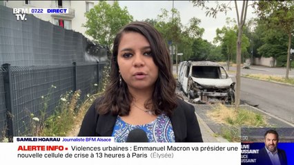 Émeutes: des violences ont eu lieu cette nuit à Strasbourg