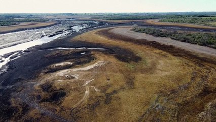 Principal fuente de agua para zona más poblada de Uruguay casi agotada por sequía