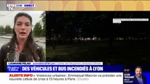 Nuit d'émeutes: des véhicules et des bus incendiés à Lyon
