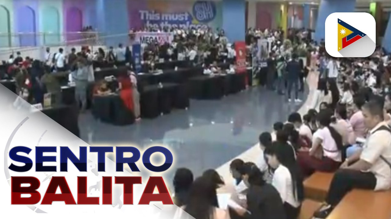 Nasa 3K trabaho, binuksan sa Mega Job Fair sa Pasay