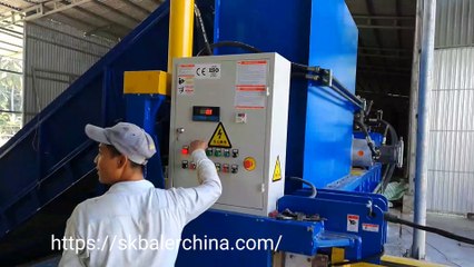 Agricultural material management with baler machine