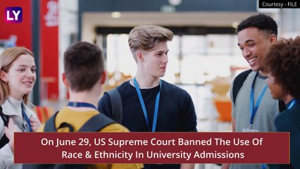 下载视频: US Supreme Court Strikes Down Use Of Race, Ethnicity In University Admissions; US Vice President Kamala Harris Calls It ‘Denial Of Opportunity’