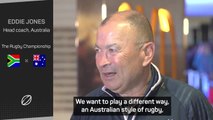 Jones promises 'different' style as Australia chase history