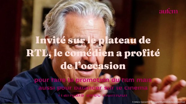 Christian Clavier sans filtre, il balance sur le cinéma : J'ai joué avec des demi-bêtes