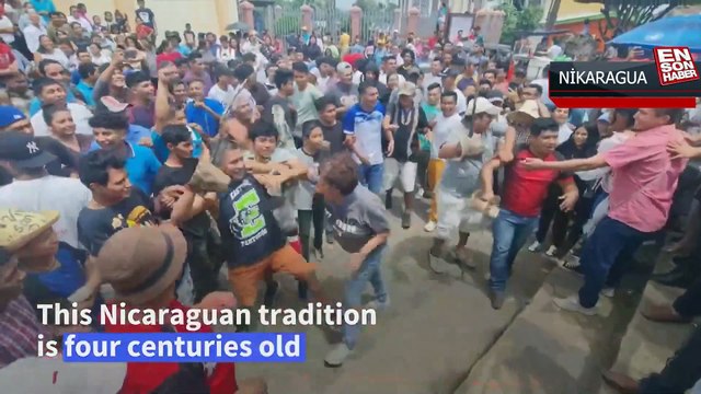 Nikaragua'da kurumuş boğa penisiyle günah çıkartma
