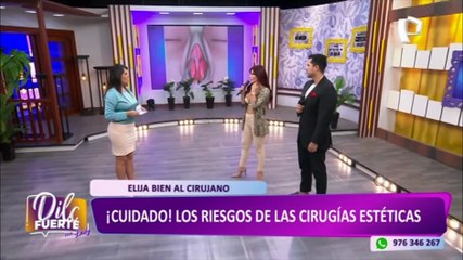 Milena Zárate cuenta mala experiencia en clínica tras someterse a un procedimiento estético