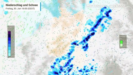 Heute und morgen sind in Deutschland Schauer und Gewitter unterwegs! Ab Sonntag schöner!