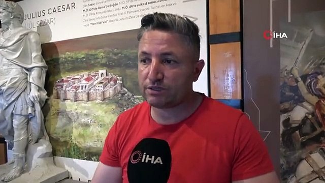 Zile kent müzesinde bulunan 121 yıllık çan dikkat çekiyor