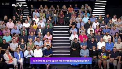 BBC Question Time audience give resounding no when polled on support for Rwanda deportations