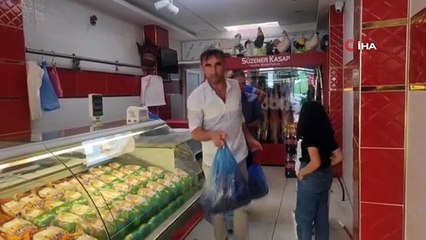 Yozgat'ta kasapların kıyma mesaisi sürüyor