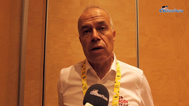 Tour de France 2023 - Vincent Lavenu : Ce Tour ne sera pas forcément qu'un duel entre Jonas Vingegaard et Tadej Pogacar