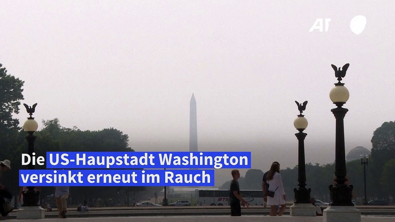 Washington versinkt wieder im Rauch