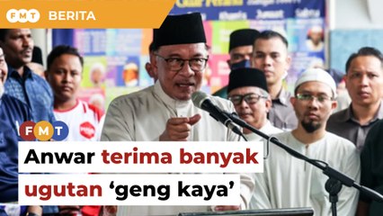 ‘Geng kaya’ dah berpakat, macam-macam ugutan, kata Anwar