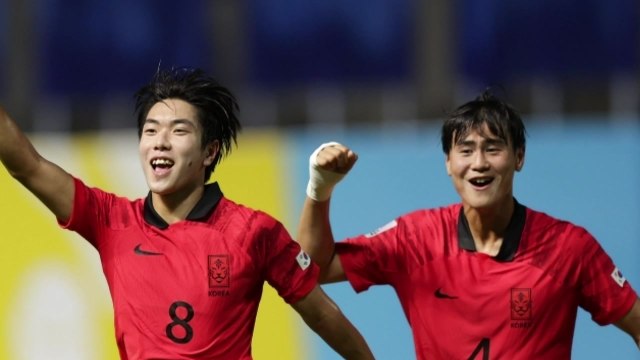 '백인우 결승골' 한국, U-17 아시안컵 결승 진출...우승 놓고 한일전 / YTN