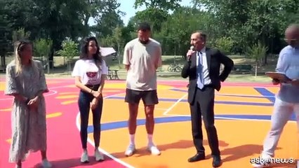 Milano, Kellogg Italia inaugura un campo da basket a QT8