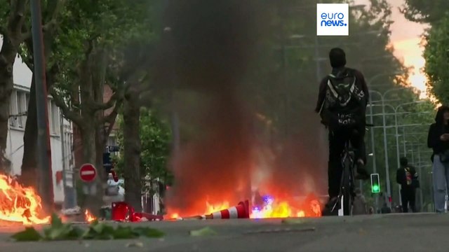 Erneut Unruhen und Zusammenstöße nach dem Tod eines Jugendlichen in Frankreich