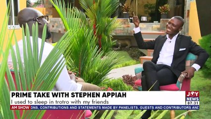 Football saved me from life's hardship || Prime Take with Stephen Appiah