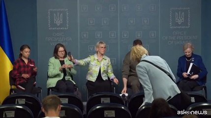 Greta Thunberg denuncia "l'ecocidio" causato da guerra ucraina