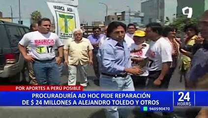 Alejandro Toledo: Fiscalía formaliza investigación preparatoria por aportes de campaña