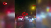 BAKIRKÖY'DE MOTOSİKLET ÜSTÜNDE MOTOSİKLET TAŞIDILAR