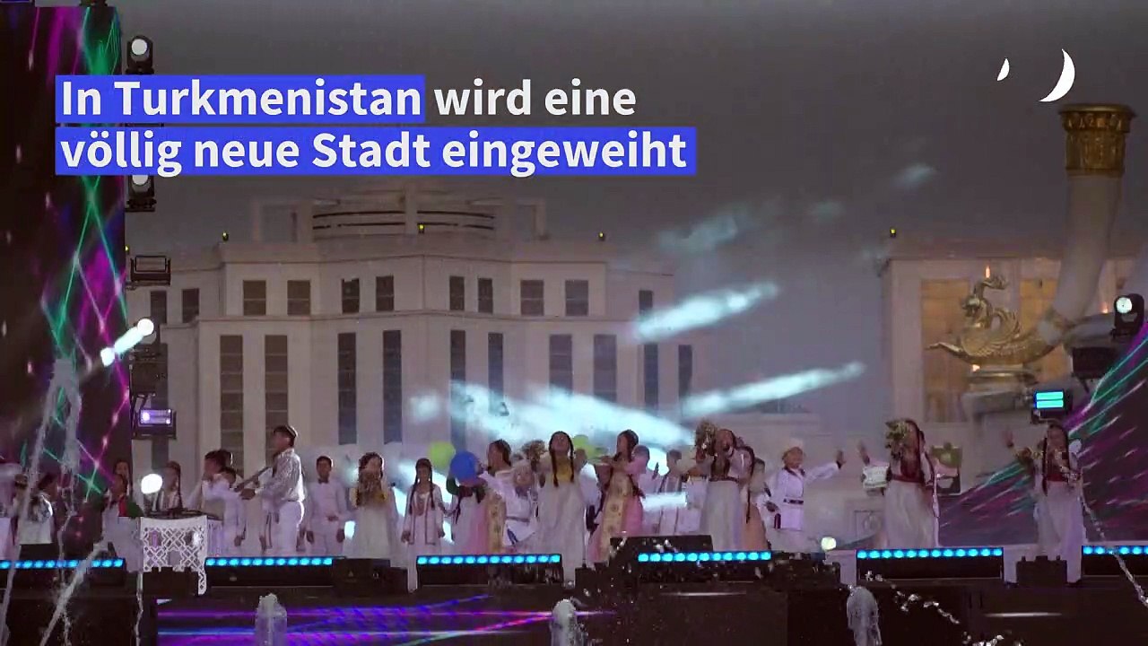 Stadt in Turkmenistan zu Ehren von Ex-Präsident prunkvoll eingeweiht