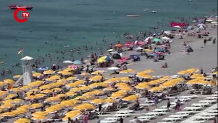 BAYRAMIN ÜÇÜNCÜ GÜNÜNDE DE SAHİLLER TIKLIM TIKLIM