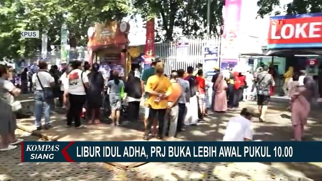 Libur Iduladha, Pantai Ancol Ramai Wisatawan Mencapai 10.000 Pengunjung