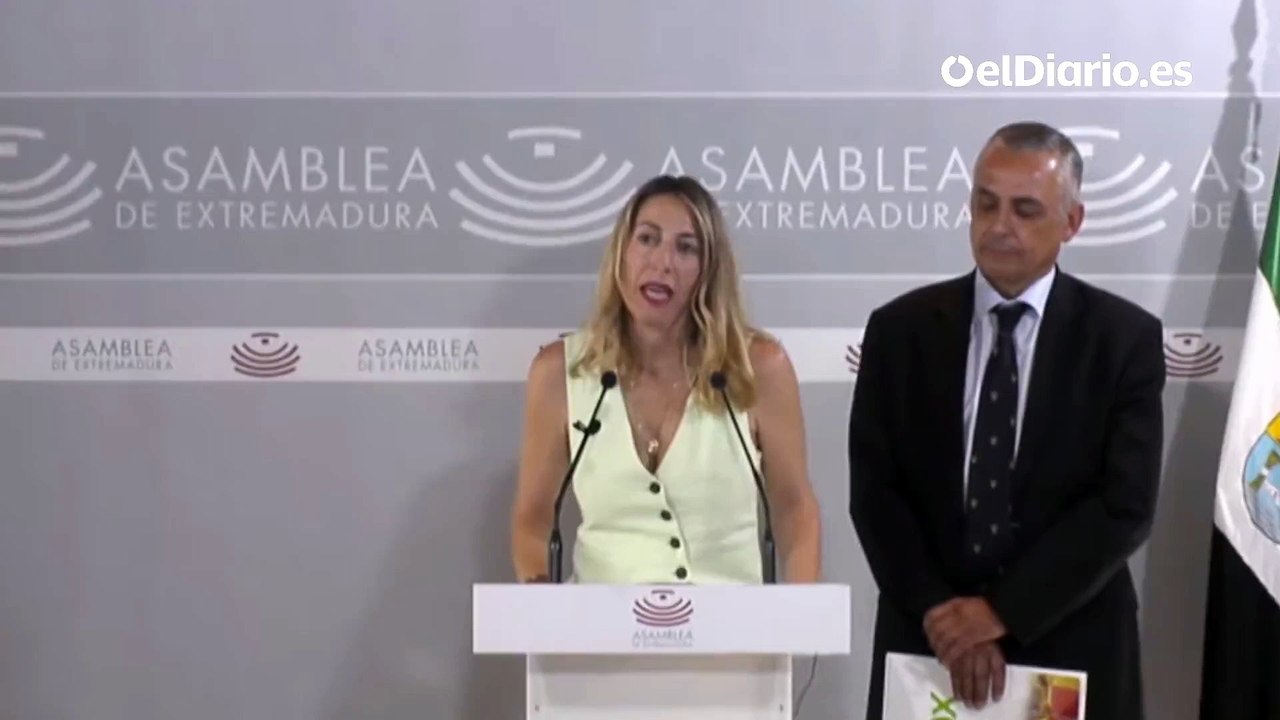El acuerdo de PP y Vox en Extremadura obvia la violencia machista: "Hemos dejado fuera lo que nos separa"