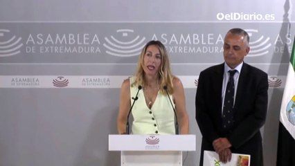 El acuerdo de PP y Vox en Extremadura obvia la violencia machista: "Hemos dejado fuera lo que nos separa"